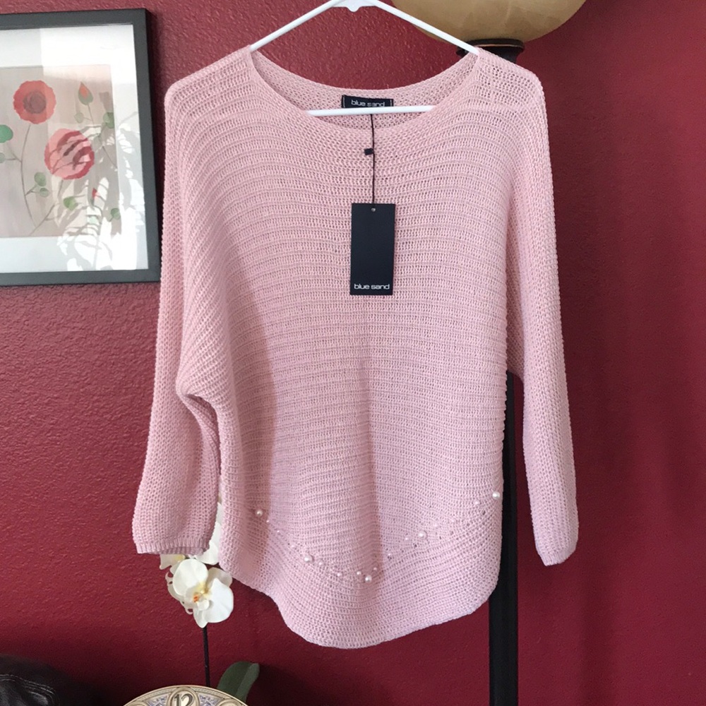 Blue sand sweater size S made in Italy